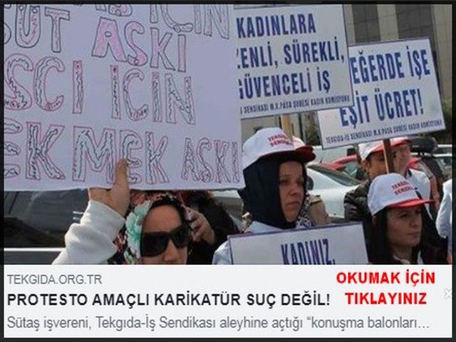 PROTESTO AMAÇLI KARİKATÜR SUÇ DEĞİL