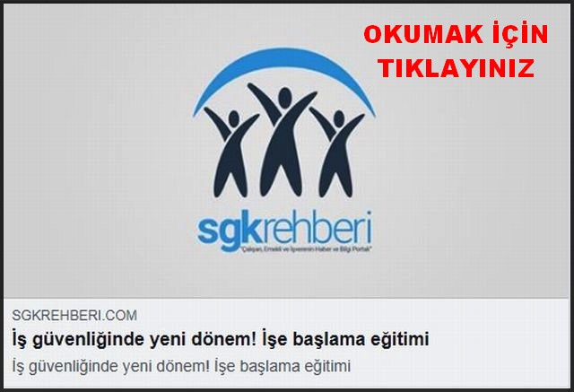 İŞ GÜVENLİĞİNDE YENİ DÖNEM