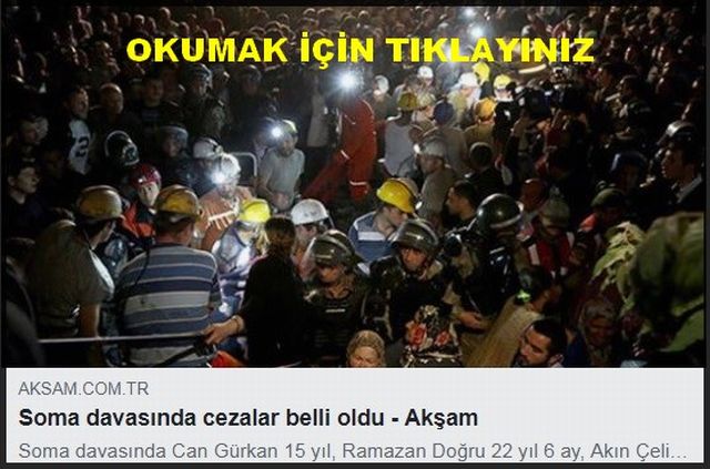 SOMA DAVASINDA KARAR BELLİ OLDU