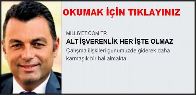 HER İŞ TE ALT İŞVERENLİK OLMAZ