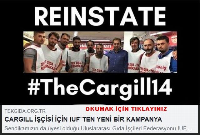 CANGILL İŞÇİSİ İÇİN YENİ KAMPANYA