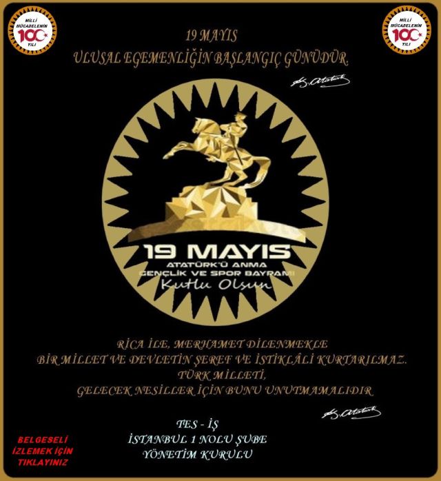 19 MAYIS 