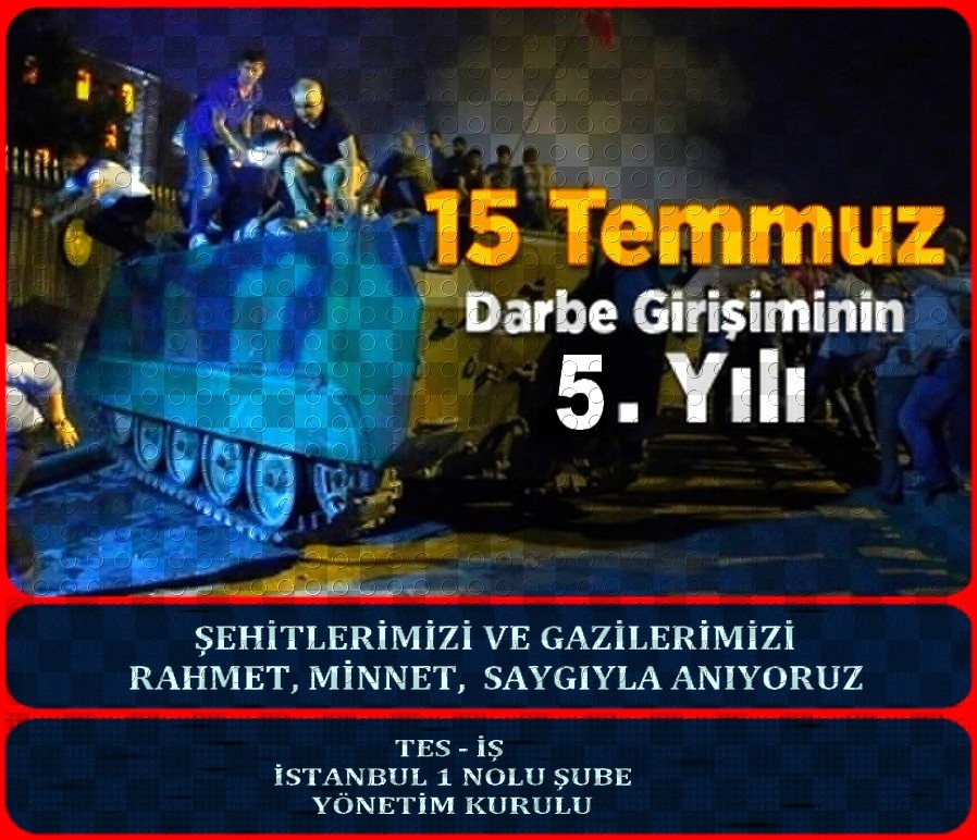 15 TEMMUZ 5.YIL