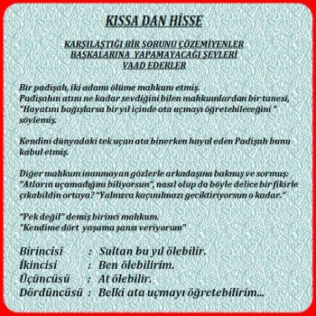 KISSADAN HİSSE